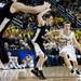 Michigan freshman Spike Albrecht goes toward the rim in the second half of the game against Western Michigan on Tuesday. Daniel Brenner I AnnArbor.com